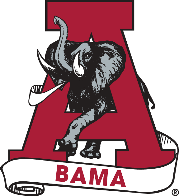 Alabama Crimson Tide 1974-2000 Secondary Logo iron on paper